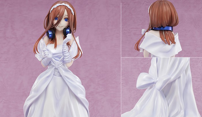 3月31日まで Amakuni 五等分の花嫁 中野三玖 ウェディングver フィギュアがホビージャパン限定で予約開始 Gametree 新作フィギュア ガンプラ ロボット メカトイ情報まとめ